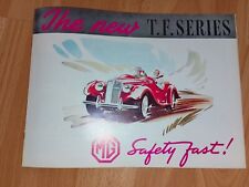ORIGINAL 1953 MG TF SERIES
