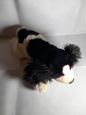 Keel Toys Lady Springer Spaniel Black And White Dog Plush Soft Toy Approx 10" 