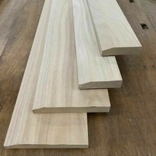 Oak veneered bevelled skirting - bevelled,