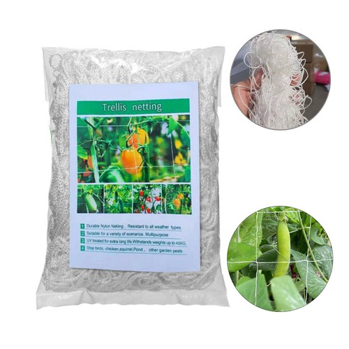 White plant climbing - white, net