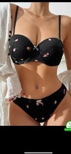 Woman’s Size 12 36 C Cup Bra And Knickers Set New