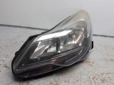 VAUXHALL CORSA D 10-15 Year N/S Passenger Left Headlight Lamp 0000495302