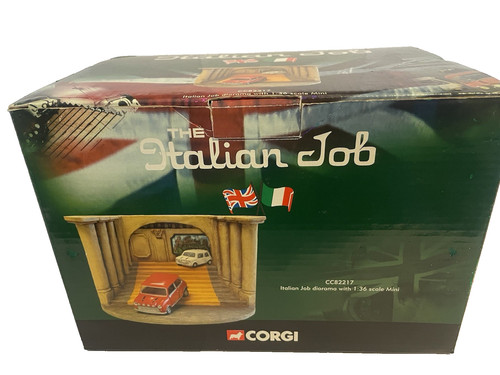 Corgi italian job - italian, diorama
