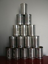 15 + 3 Empty Tin Cans For