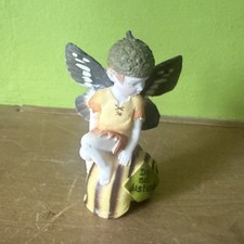 Country Artists Butterfly Fairies do not disturb figurine sat on shell 3129