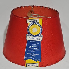 NOS Vtg RED Mid Century Modern