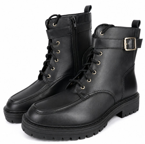 Ladies leather ankle boots - ladies,