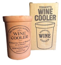 The Original Suffolk Terracotta Clay Wine Cooler Henry Watson Pottery England