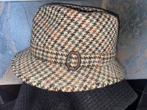 Vintage dunn tweed trilby - &,