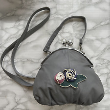 Casa Di Borse Grey Pink Rose