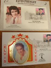 ELVIS PRESLEY pair of 1st Day