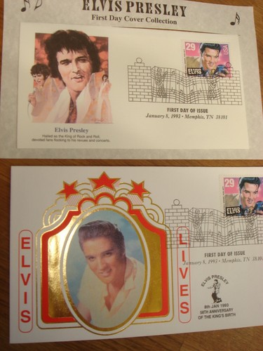Elvis presley pair 1st day - elvis, of