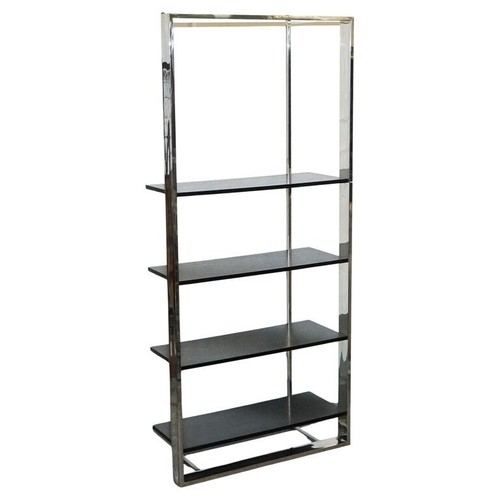 Polished stainless steel black - polished,