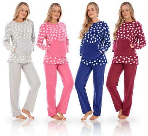 Ladies fleece pyjama - fleece,