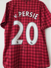 Robin Van Persie Signed Manchester United Shirt
