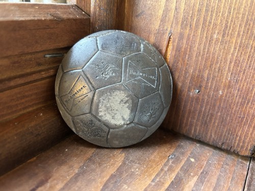 Rare budweiser pewter soccer - rare,