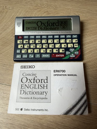 Seiko concise oxford - seiko,