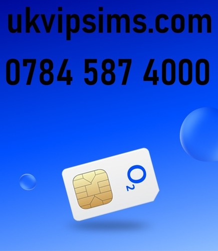Vip sim card - o2, fast