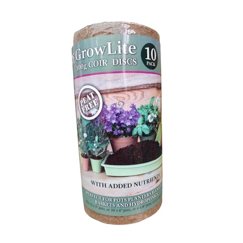 Growlite coco coir 10x - coir, discs