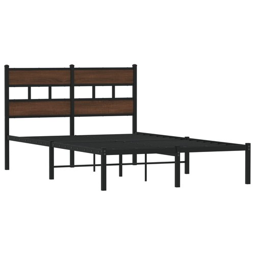 Metal bed frame without - bed,