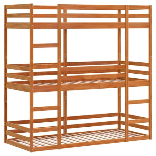Triple bunk bed toddler loft - bed,