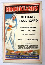 BROOKLANDS Official Car Racing