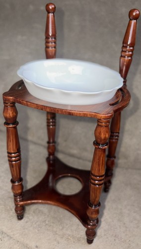 Dollhouse washstand mirror - washstand,