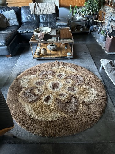 Vintage 1960s 1970s - , circular