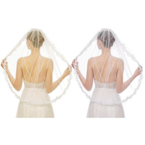 Wedding veil with metal - veil, 1