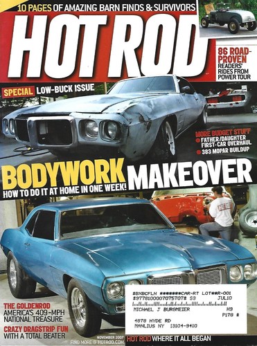 November 2007 hot rod - 2007,