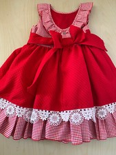 Girls Spanish Designer Babine Summer Dress Age 6