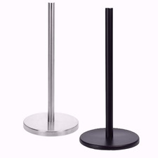 Kitchen Roll Holder Sleek Modern Kitchen Roll Holder Black Silver Free Standing