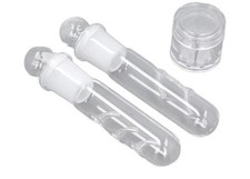 Crystal glass planaria trap - planaria,