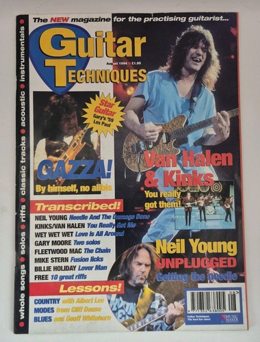 Guitar techniques magazine vol - guitar,
