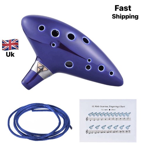 Holes ocarina ceramic alto - ocarina,