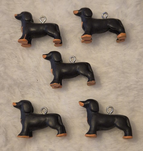 Resin dachshund - x5,