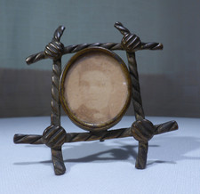 Antique Victorian Metal Frame