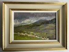 Landscape painting "Near