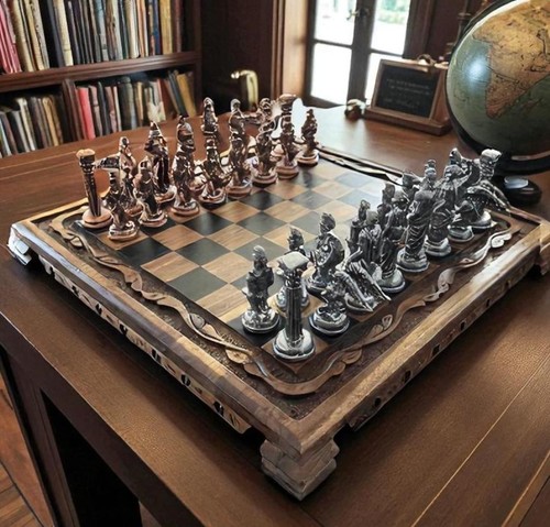 Chess set large - set, x