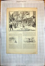 Old Print Pantiles Tunbridge