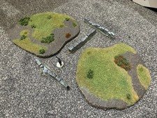 Wargaming Walls x3 and Hills