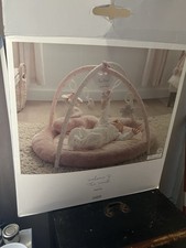 Mamas And Papas Plush Soft Playmat And Gym Welcome To The World With Bunny