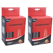 2 PACK Vandorm 29" x 1.50" - 2.30" 29ER MTB Bike Bicycle presta Inner tubes