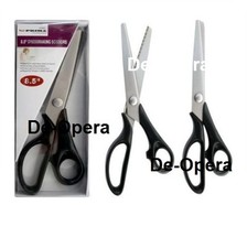 8,5" Zig Zag Dressmaking Stainless Steel Craft Fabric Pinking Scissors Shears 