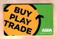ASDA ( UK ) Buy, Play, Trade ( 2013 ) Gift Card ( $0 )
