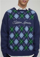 Boohoo Man Boxy Argyle Style