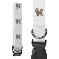 'Rainbow Poodle' Dog Collars