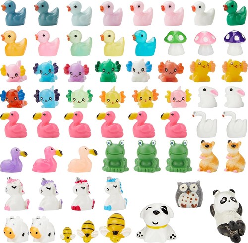 60pcs mini resin - mini, animals