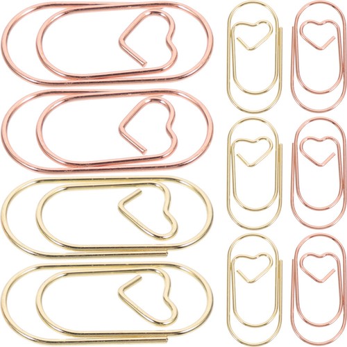 30pcs heart shaped paper clips - 30pcs,