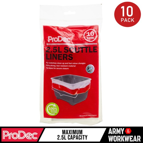 Prodec disposable liners - 10,